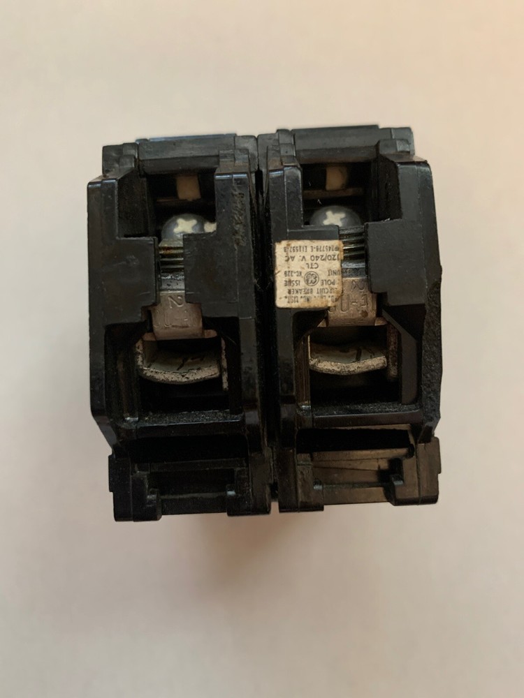 GE 40 AMP DOUBLE POLE 2 POLE 40A CIRCUIT BREAKER TESTED