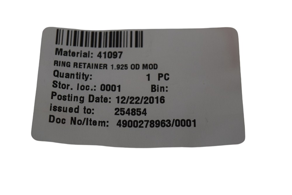 NEW Retainer Ring 1.925'' OD MOD