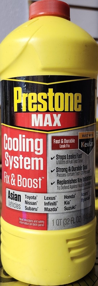 Prestone 32oz Cooling System Fix & Boost Red Asian Cars