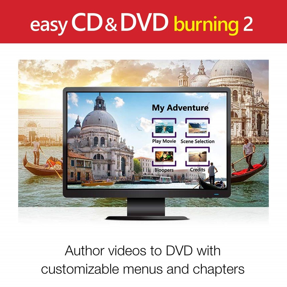 Corel Roxio Easy CD & DVD Burning 2 - Disc Burner & Video Capture
