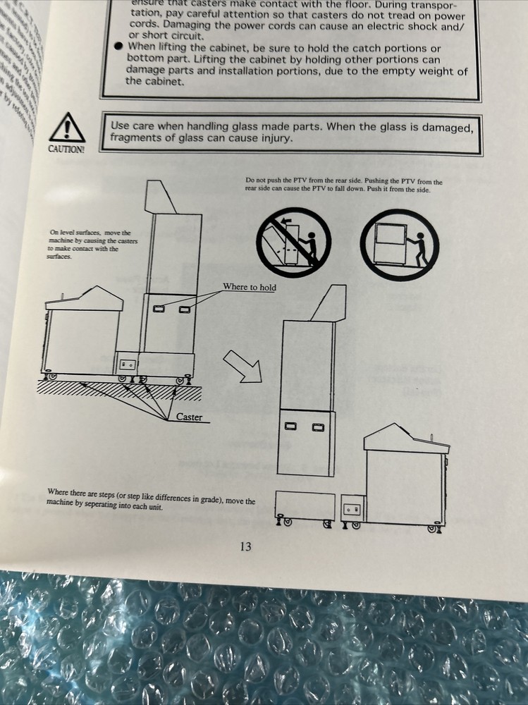 VIRTUA STRIKER 2 DELUXE SEGA original game manual