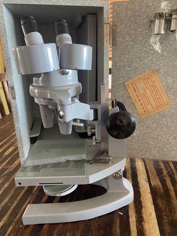 ao spencer microscope vintage
