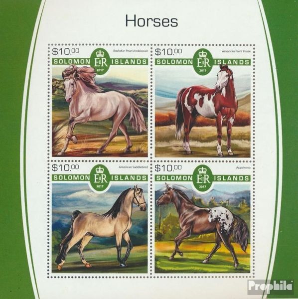 Salomoninseln 4777-4780 Sheetlet (complete issue) unmounted mint / never hinged