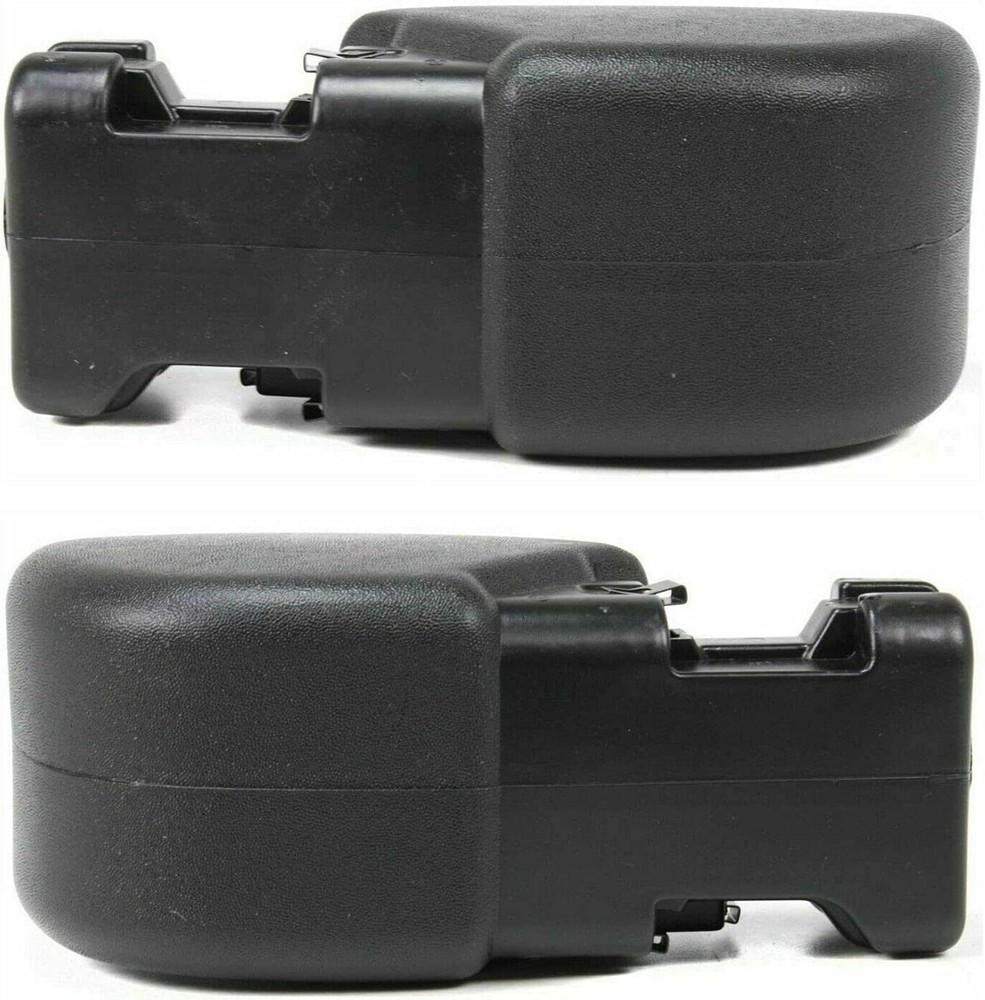 Front Bumper End Caps Set For 1997-2006 Jeep Wrangler Direct Replacement