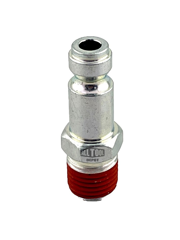 1/4" NPT UNIVERSAL Air Compressor Hose Male Quick Connect Coupler Plug(2 Pack)