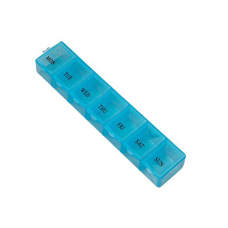 6inch Weekly 7 Days Tablet Medicine Storage Pill Box Organizer Container Case❄