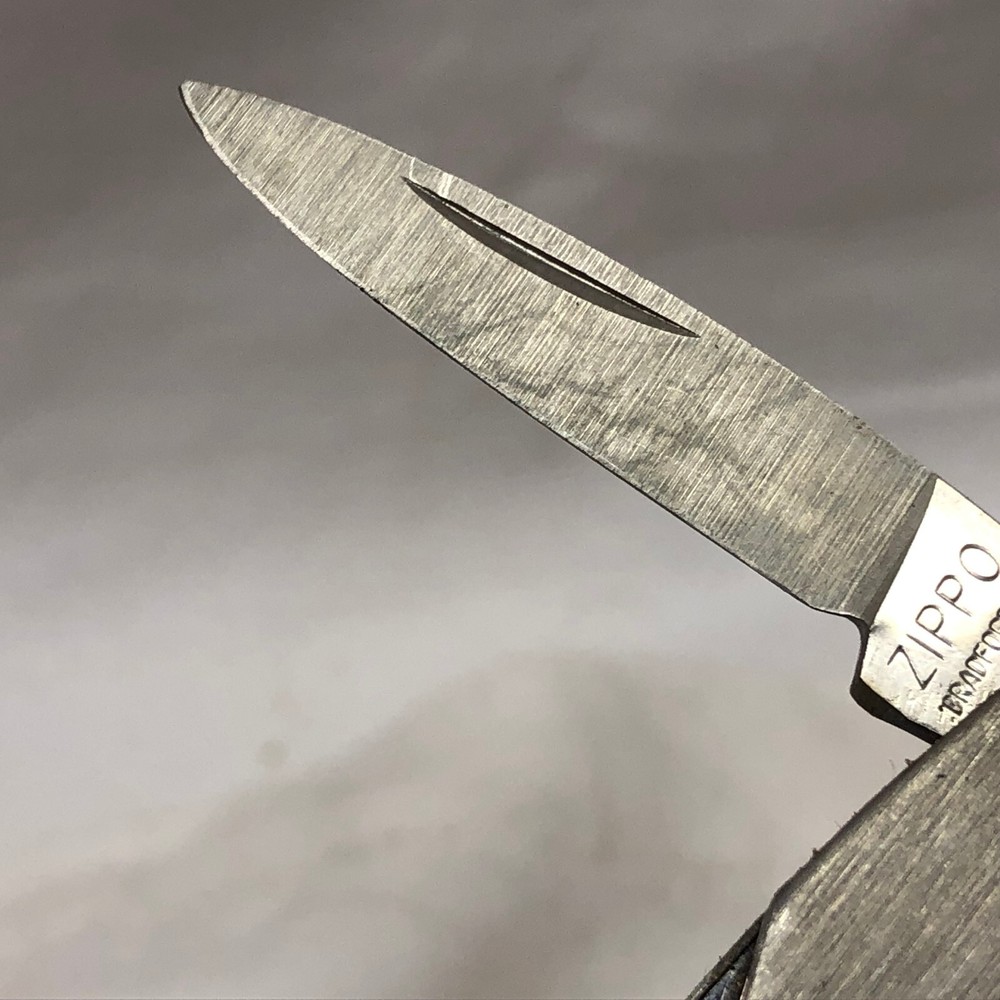 Zippo Pocket Knife Dal Chrome Advertising