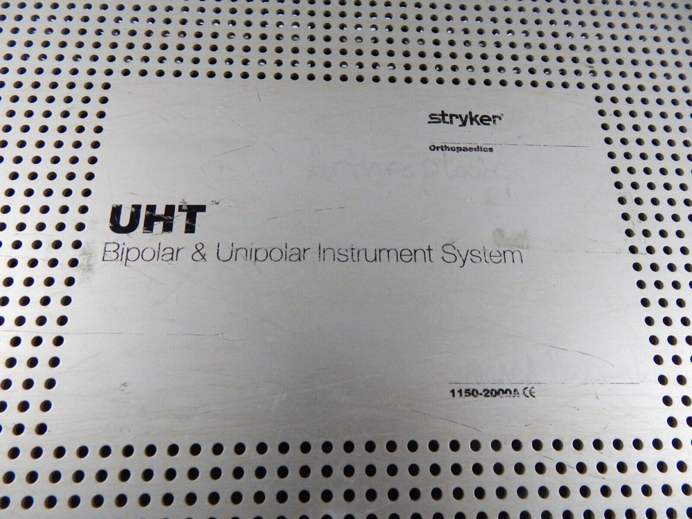 STRYKER ORTHO UHT BIPOLAR & UNIPOLAR INSTRUMENT SYSTEM CASE 1150-2000A