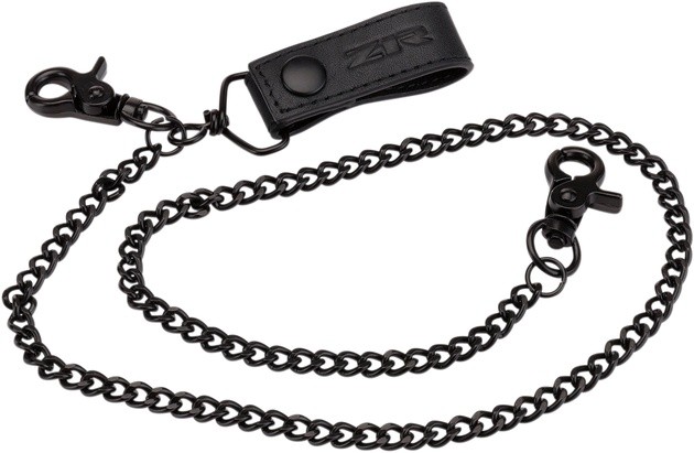 Z1R Heavy Duty Biker Wallet Chain 36" Black