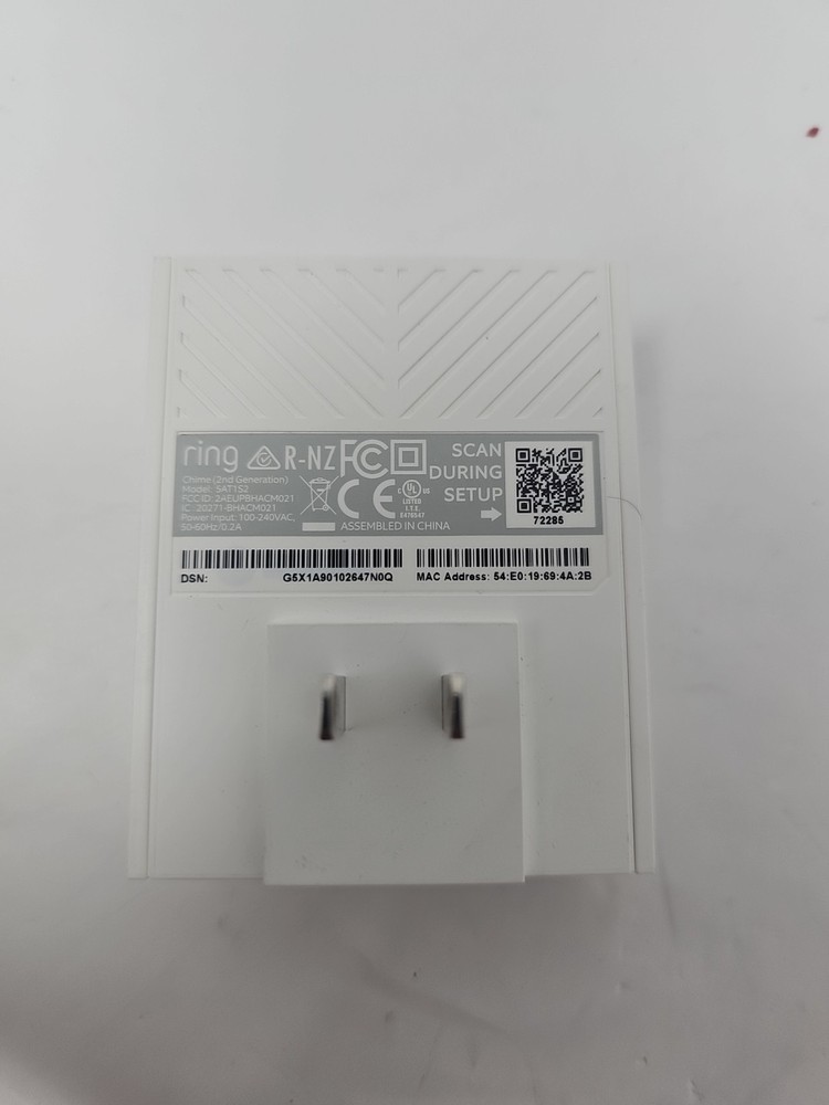 Ring Video Doorbell 2 and Chime