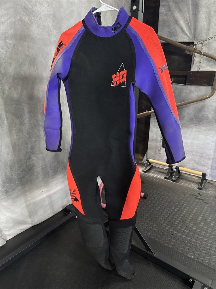 H O Thermo Tech 3/2 mm Back Zip Wetsuit Tri-Color High Outpoint