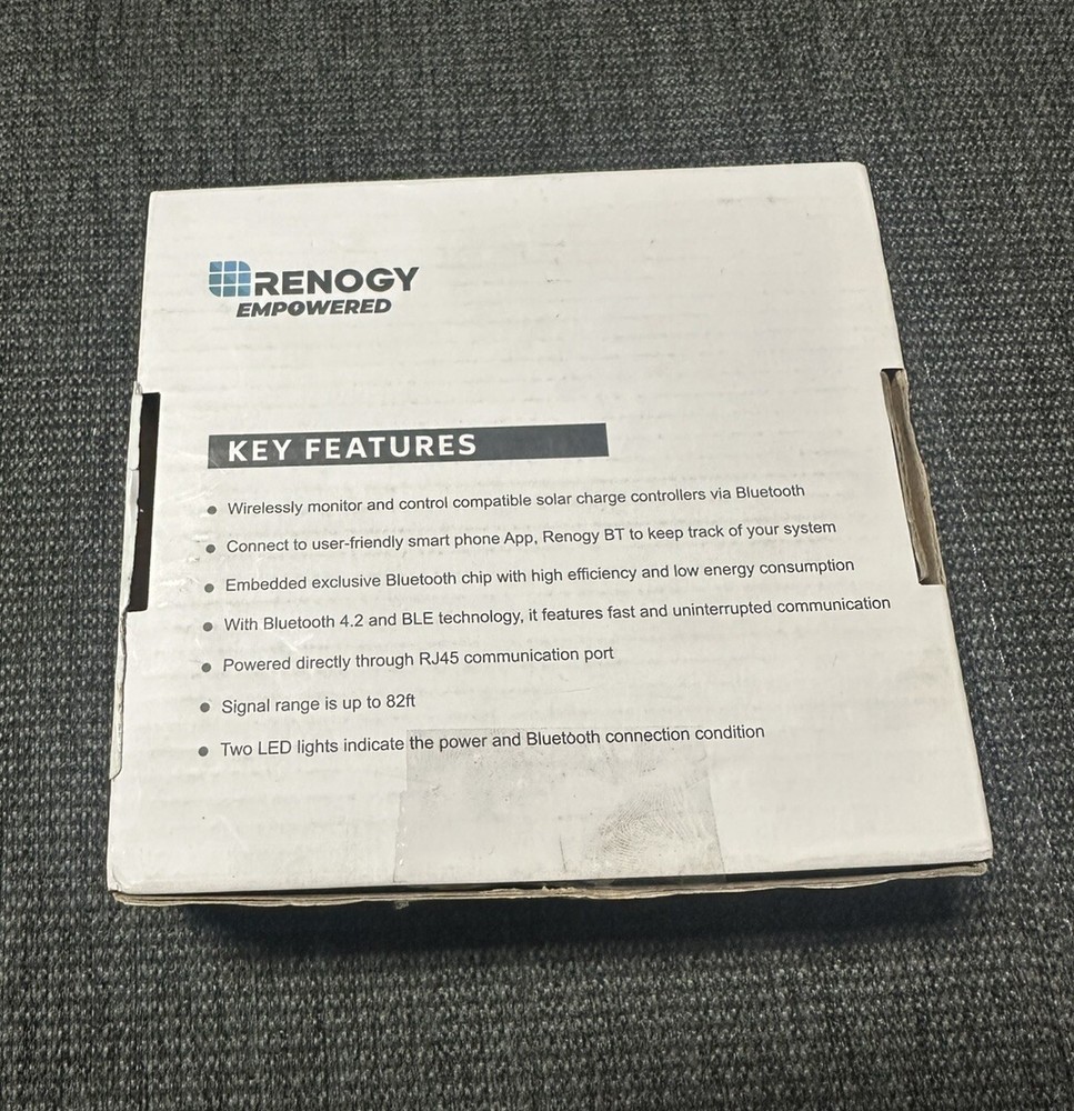Renogy RCM-BT2-G1 Bluetooth Module Charge Controller