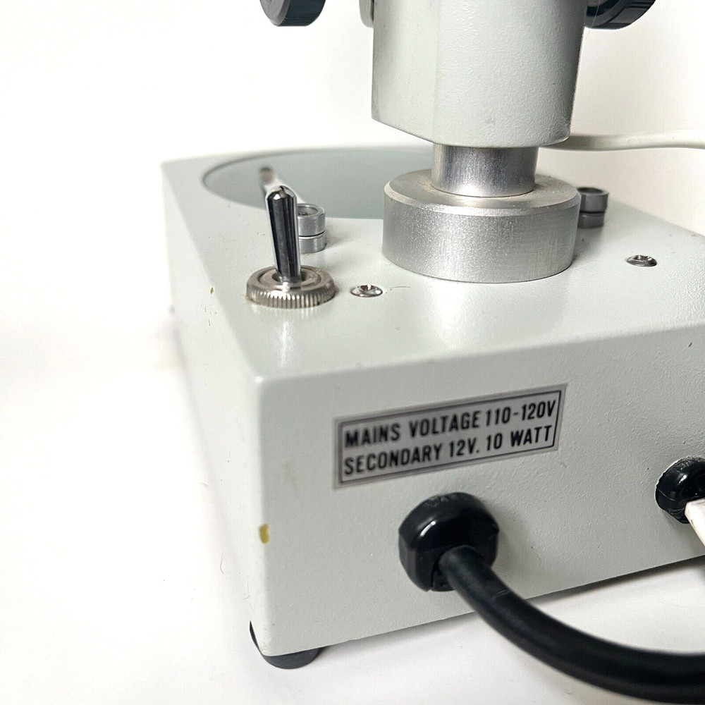 Vintage School Microscope Tested Made in PR China