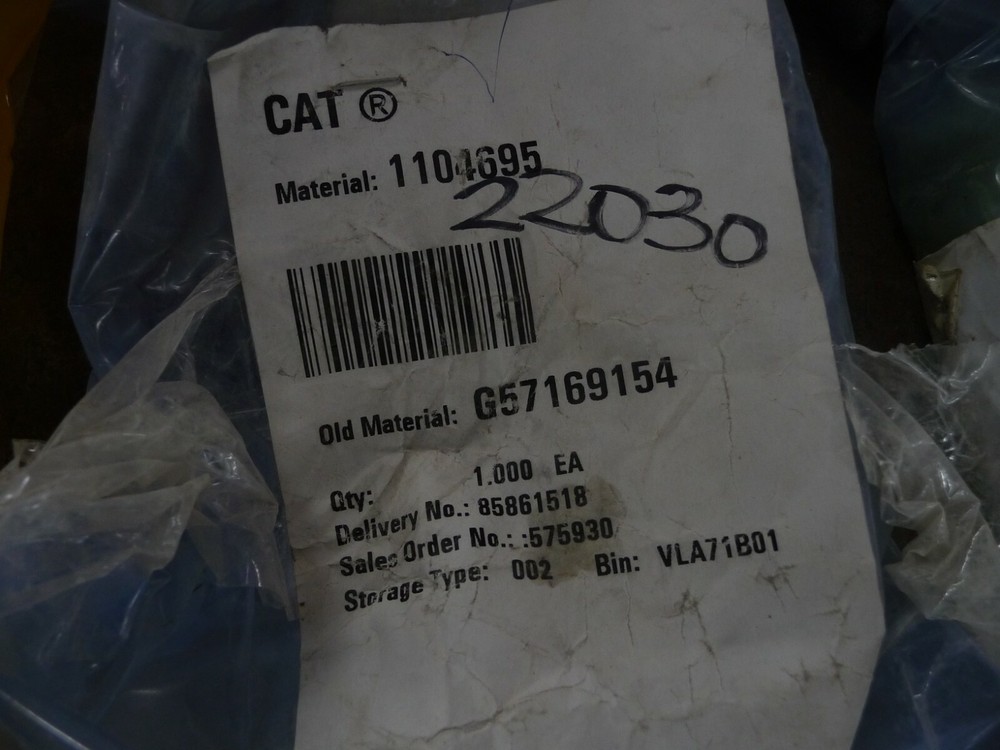 CATERPILLAR PLATE 110-4695 Grayco