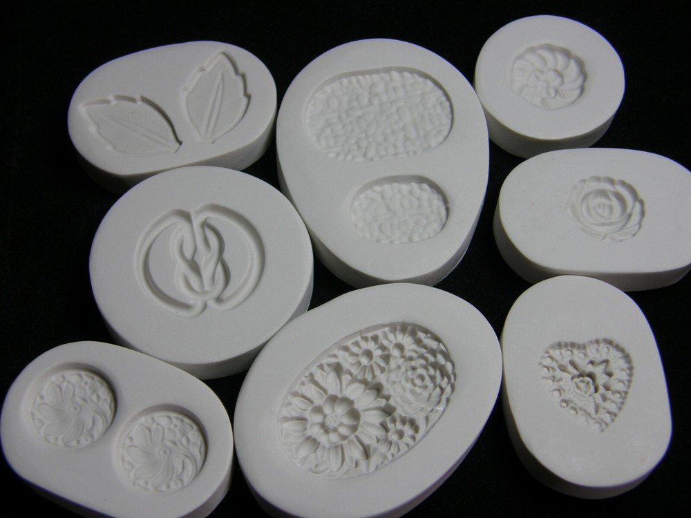 Polymer Clay Molds Assortment 8pc Set (#MD1299)