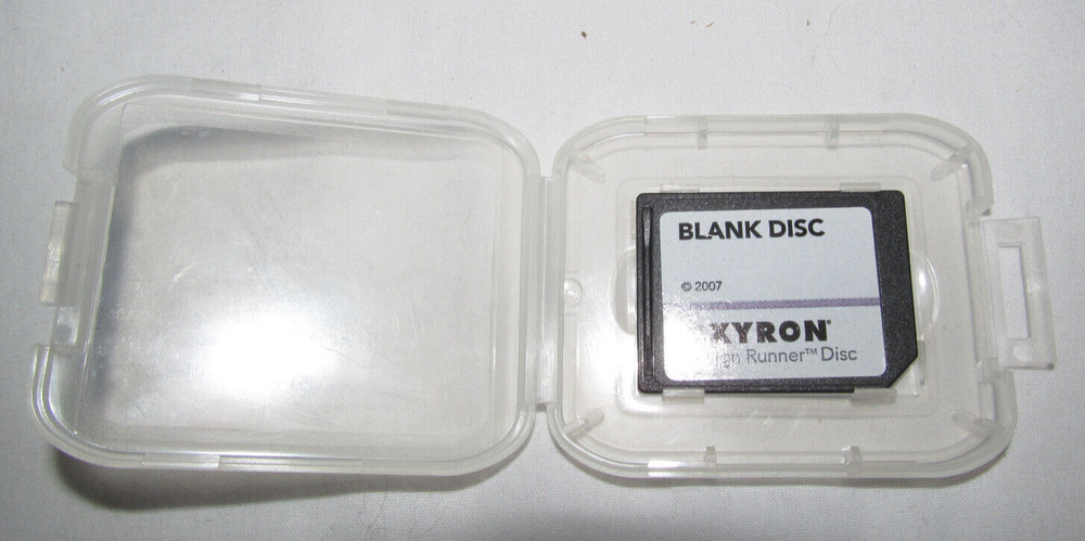 Xyron Design Runner Design "Blank" Disc 2007