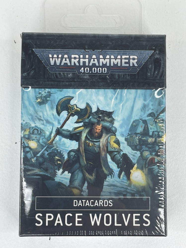 Warhammer 40K Space Wolves One Pack of DATACARDS 2020 (ENG)  New & Sealed Pack