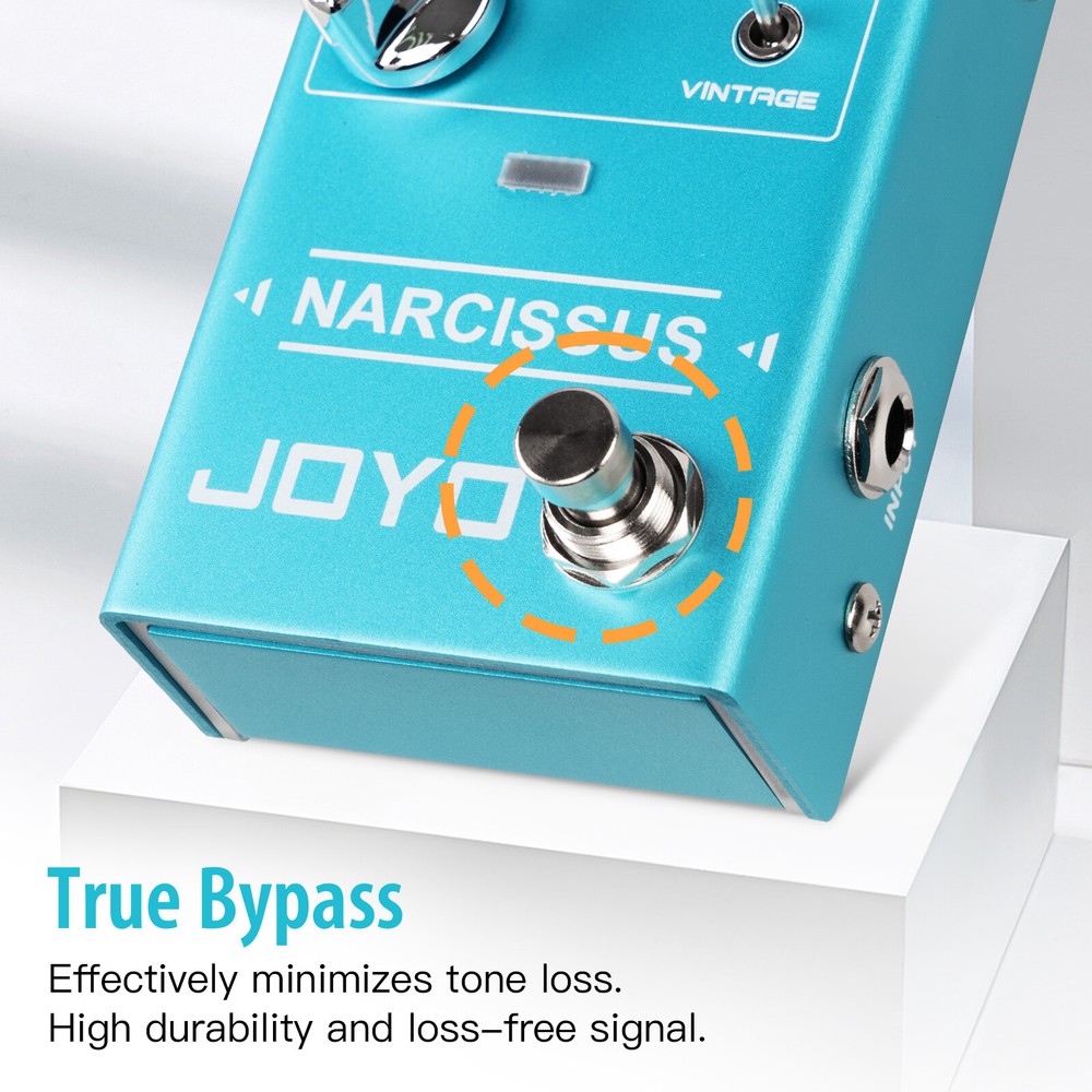JOYO Chorus Guitar Pedal Multiple Chorus Effects Modern/Vintage True Bypass