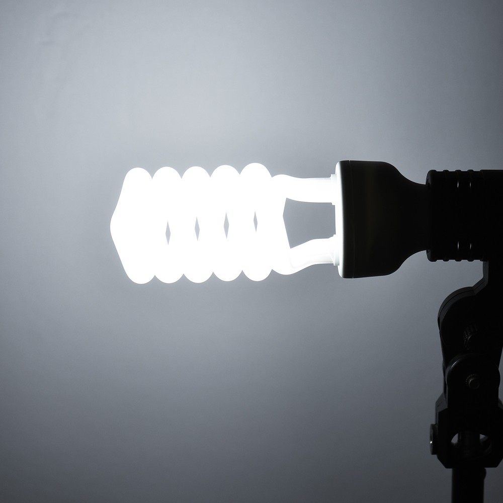 Spiral Fluorescent 45W 5500K Daylight E27 Socket for J8G2