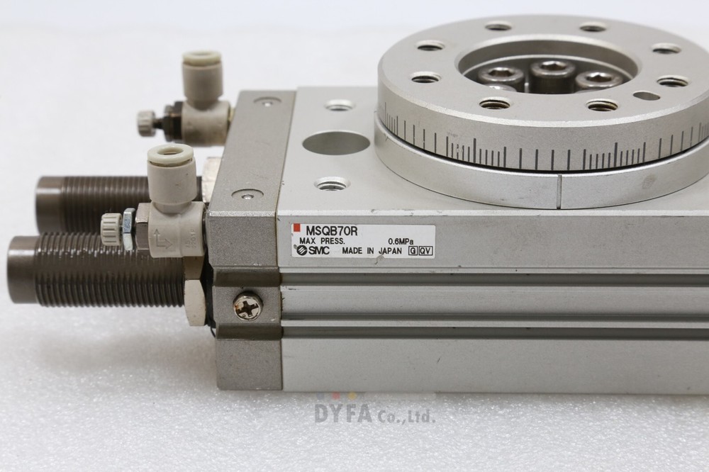 SMC Used MSQB70R Rotary Table Rack & Pinion Style Basic Type CYL-ROT-I-110=8B44