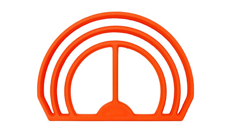 Reusable Portable Smooth Comfortable Effective Practical Plastic Hat Brim Curler