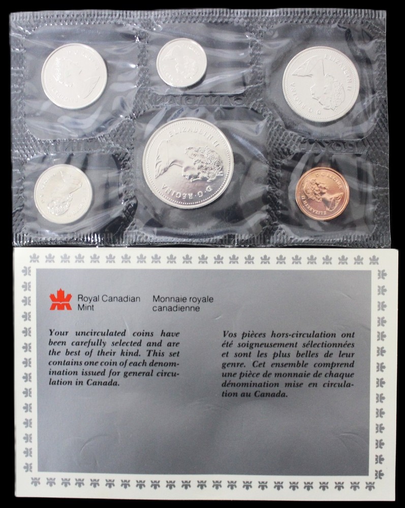 1987 Canada Proof Like Set