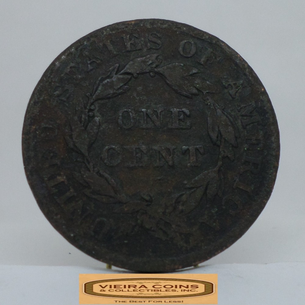 1837 Coronet Head Large Cent - #C55674NQ