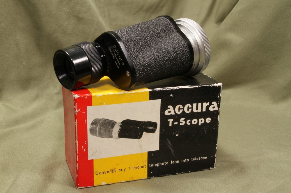 Accura T-Scope T-mount Telescope /Spotting Scope Conversion Adaptor