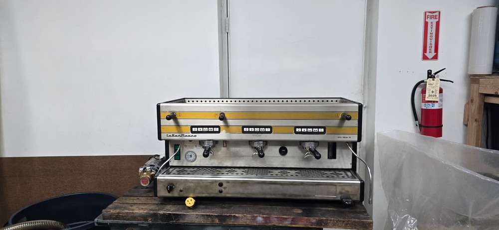 3 Group La San Marco Automatic Programmable Espresso Coffee Machine