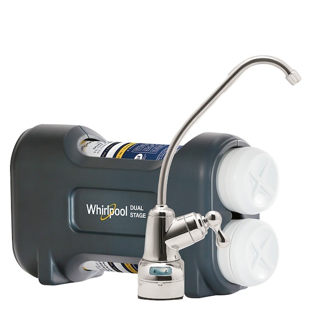 Whirlpool Dual-stage Carbon block Under Sink Water Filtration System with Design