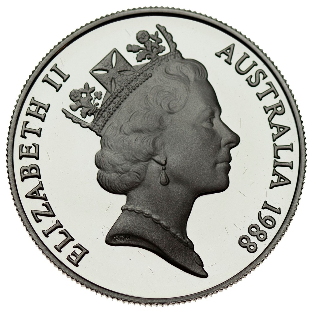 Australia - 10 Dollars 1988 - Elizabeth II, Silver