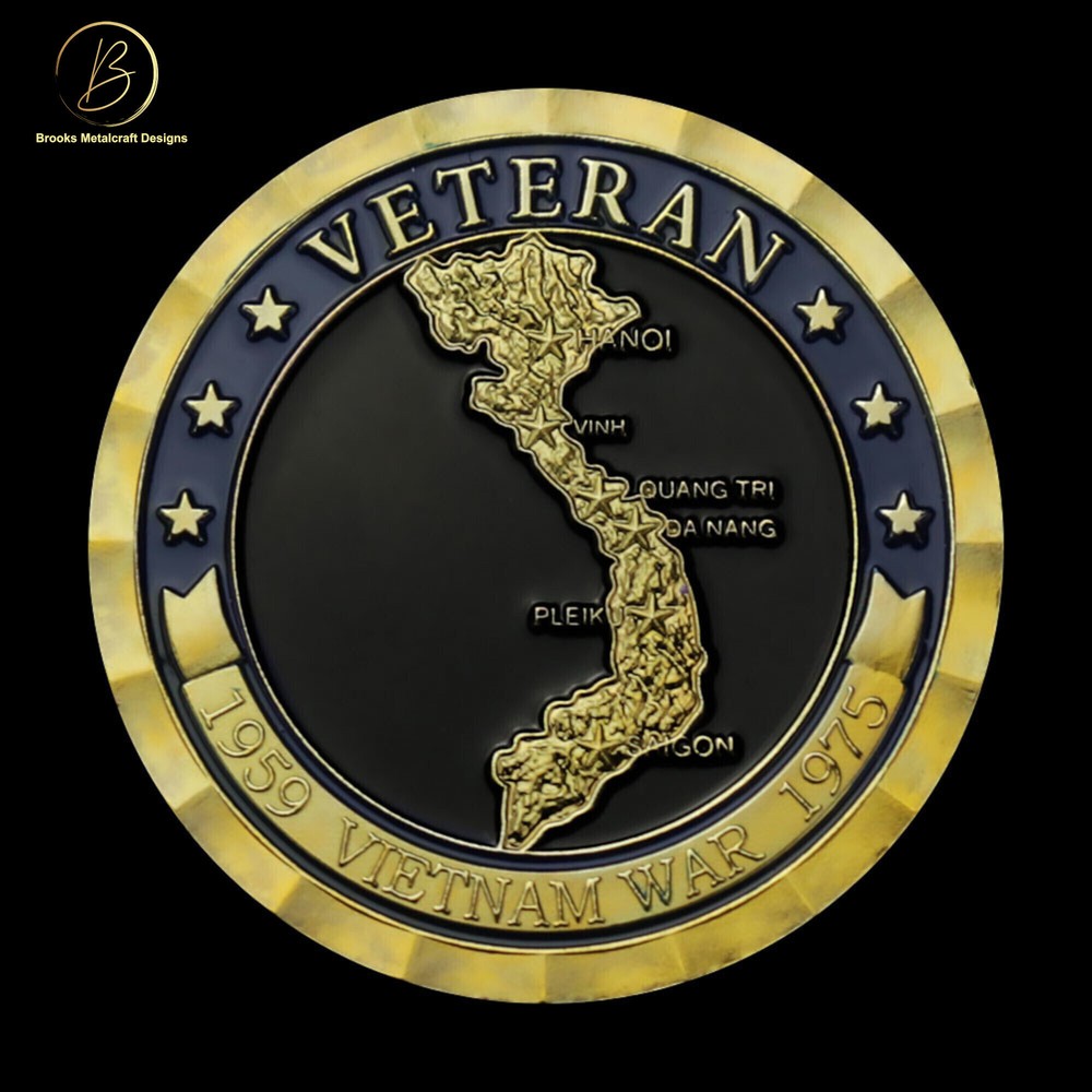 Vietnam Veteran Challenge Coin