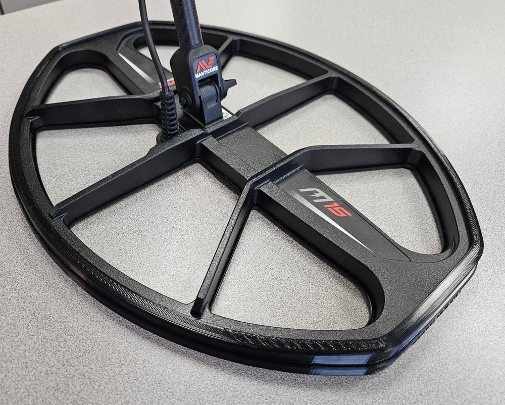 Minelab Manticore 15"  Contoured Rubber Guard. ~Black~