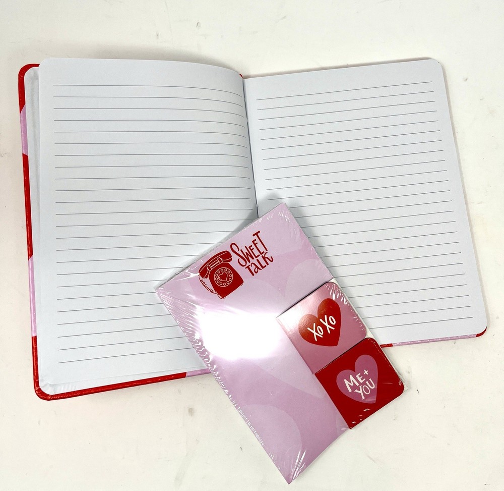 Sweet Talk Heart Journal Writing Pad