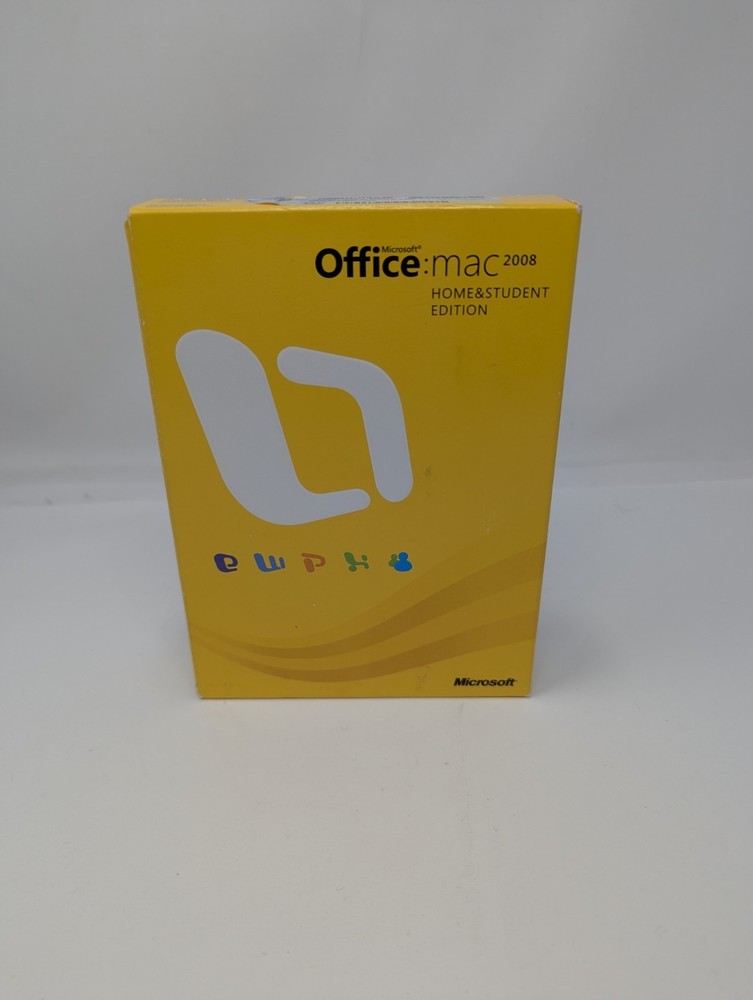 Microsoft Office 2008 for Mac, Home and Student Edition