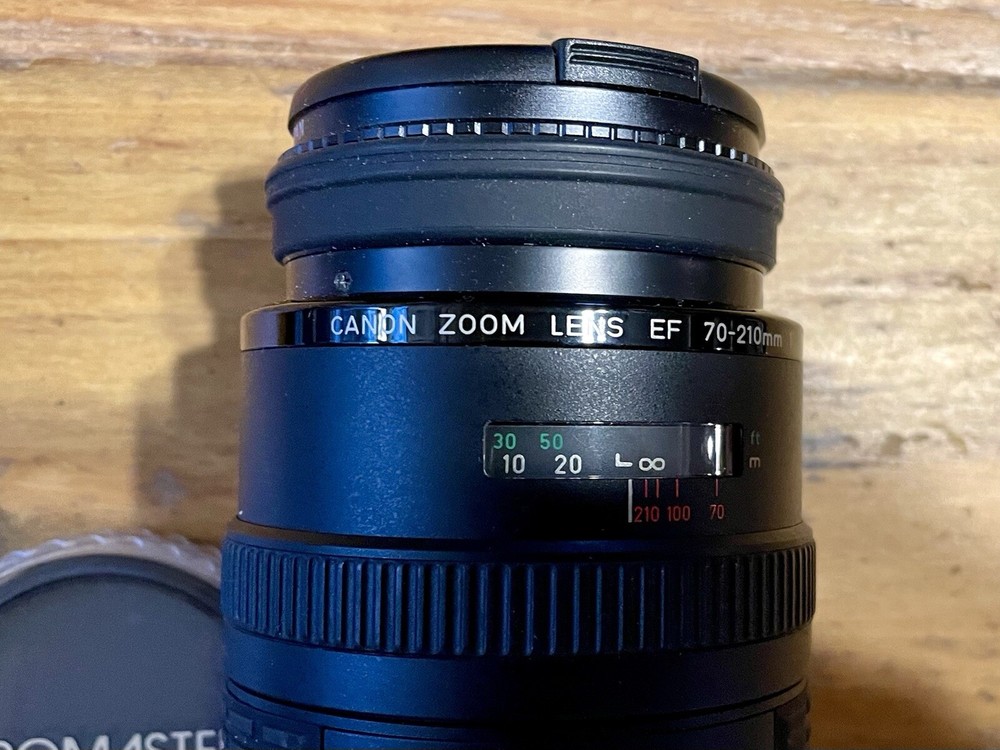 Vntg Canon EOS 650 Camera and Accessories