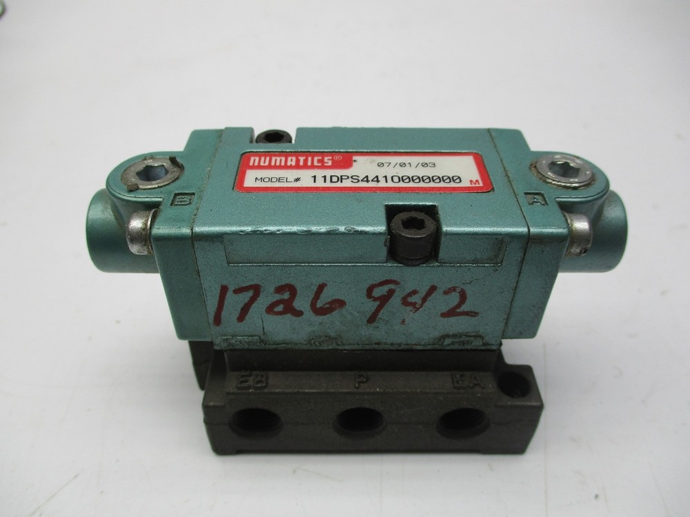 NUMATICS 11DPS4410000000 VALVE UNMP