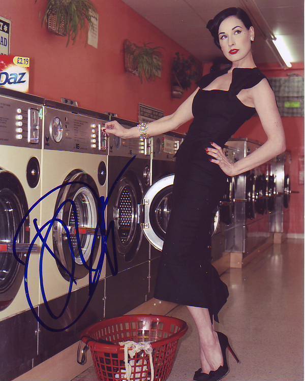 Dita Von Teese Signed Autographed 8x10 Photograph