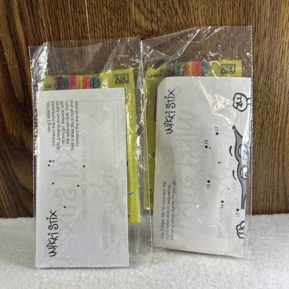 Wikki Stix Hands on Creative Toy Lot of 2