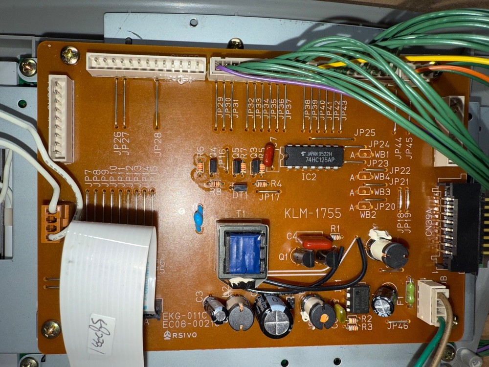 KORG TRINITY PRO LCD TOUCH PANEL WITH INVERTER BOARD & LCD COVER KLM-1755