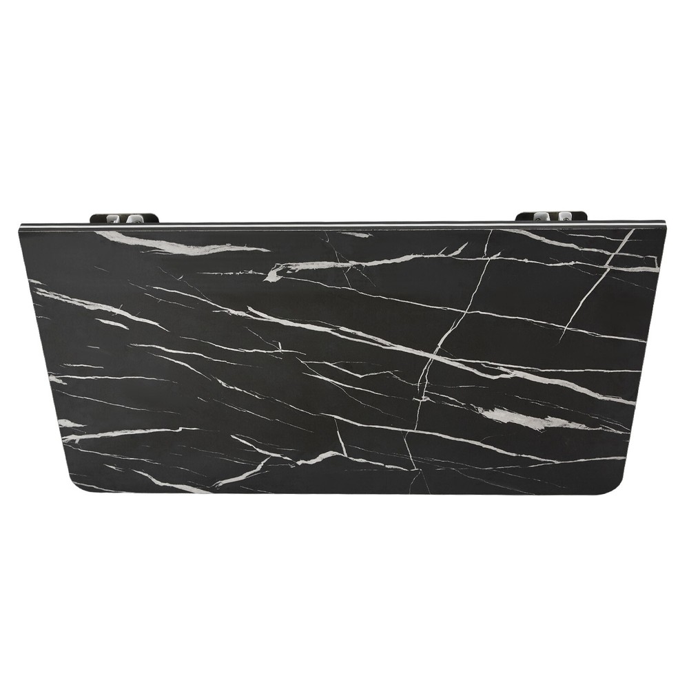 Wall Mounted Floating Folding Computer Desk PC Table Space Saving Home Furniture