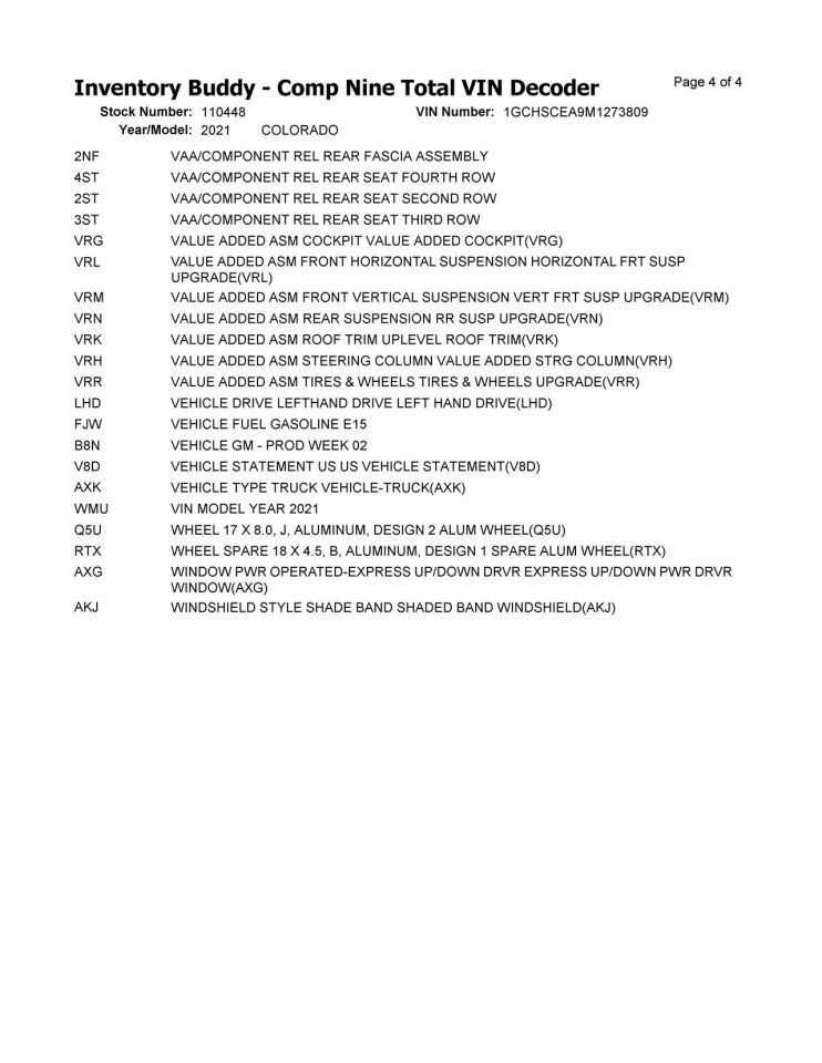 18 19 20 21 Colorado Active Air Shutter