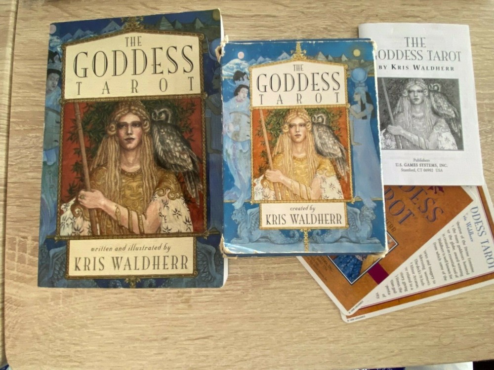 Goddess Tarot and Book & Deck Set