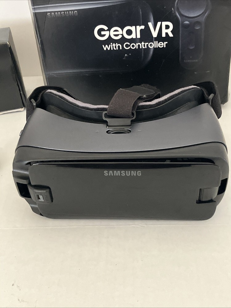 Virtual Reality Samsung SMR324 Gear VR with Controller - Black -Tested-