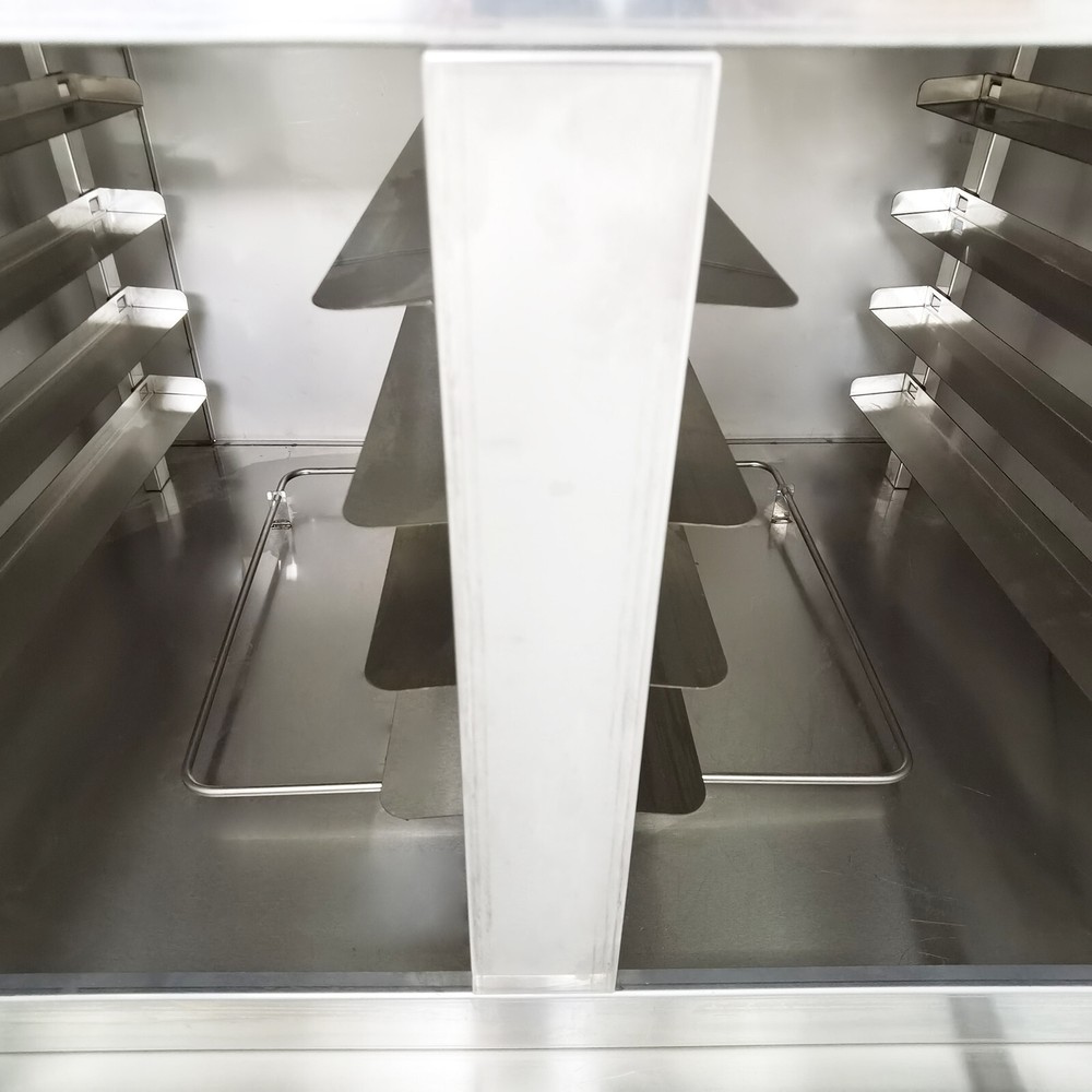220V Electric Triple Pizza Oven 4 Baking Sheets With Dough Fermentation Machine