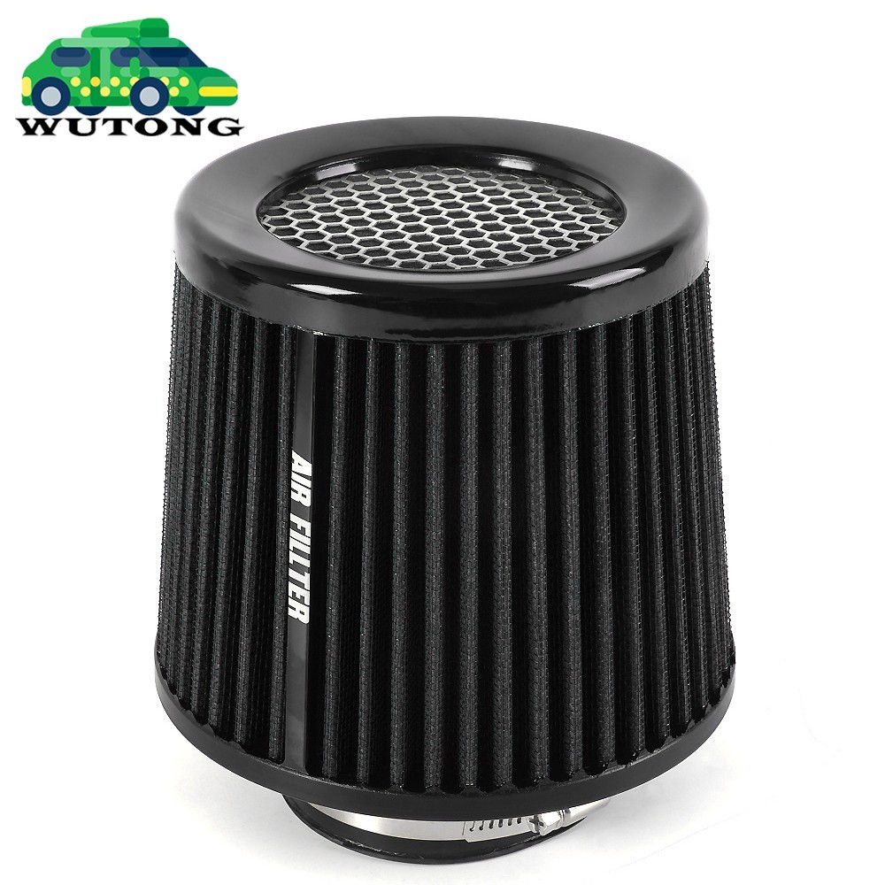 Universal 2.5 Inch Inlet Air Intake Filter Replacement Air Filter HighFlow