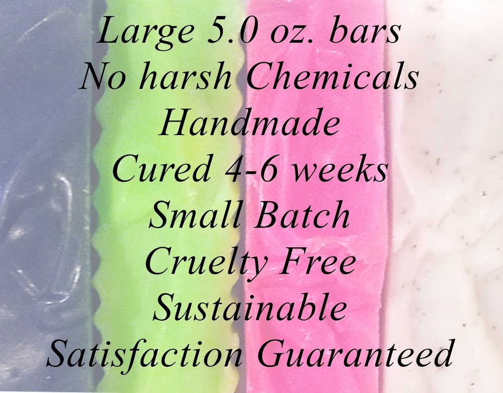 Pure Patchouli Soap - Handmade, Natural, Cold Process, Essential Oil Soap
