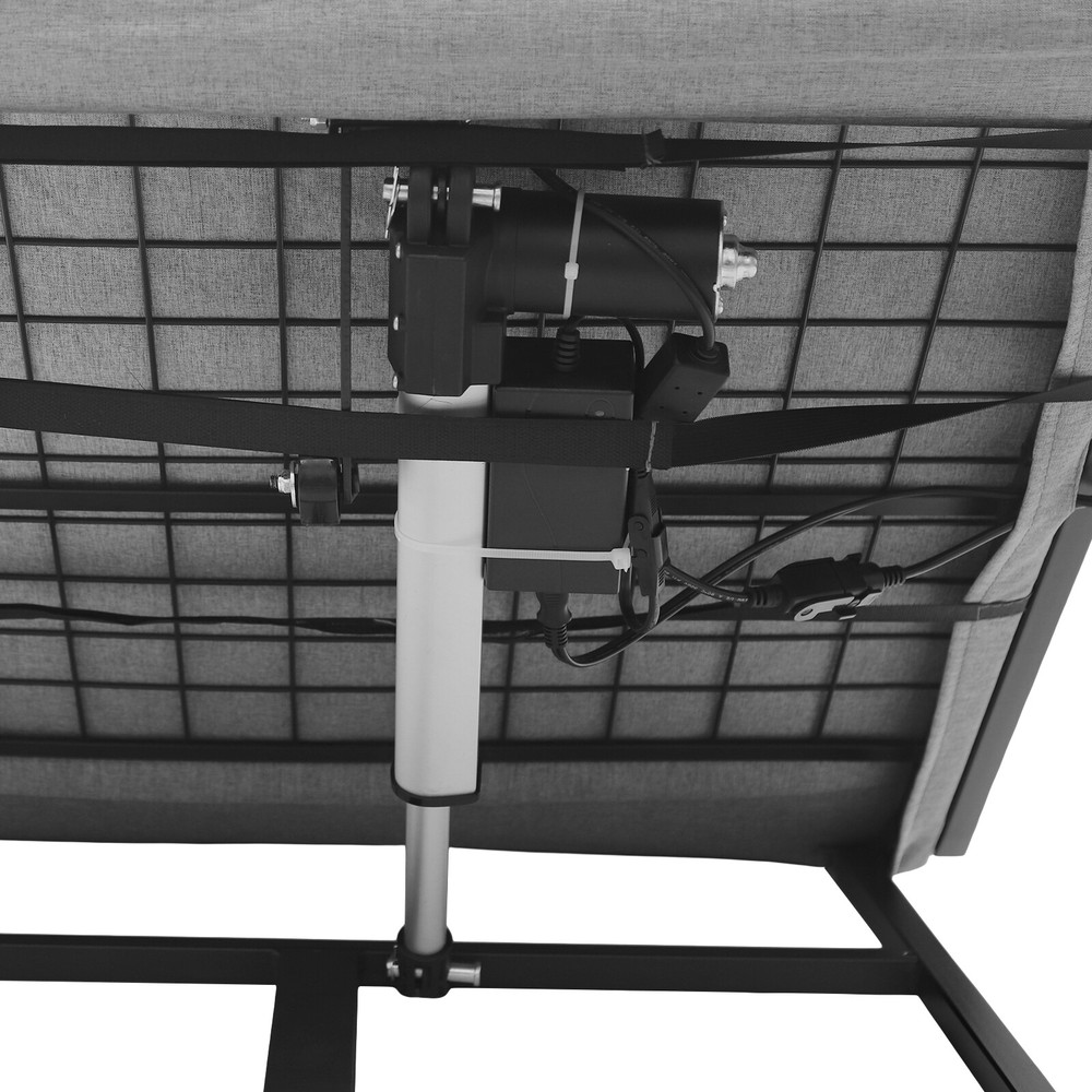 2-80° Electric Lifting Bed Backrest Adjustable Back Rest Bed Sitting Backrest