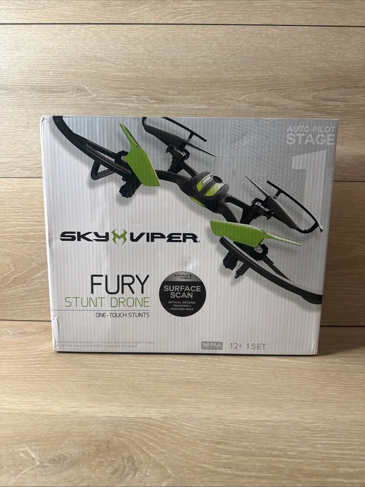 Sky Viper FURY Stunt Drone With Surface Scan WITH CAMERA STREAMING