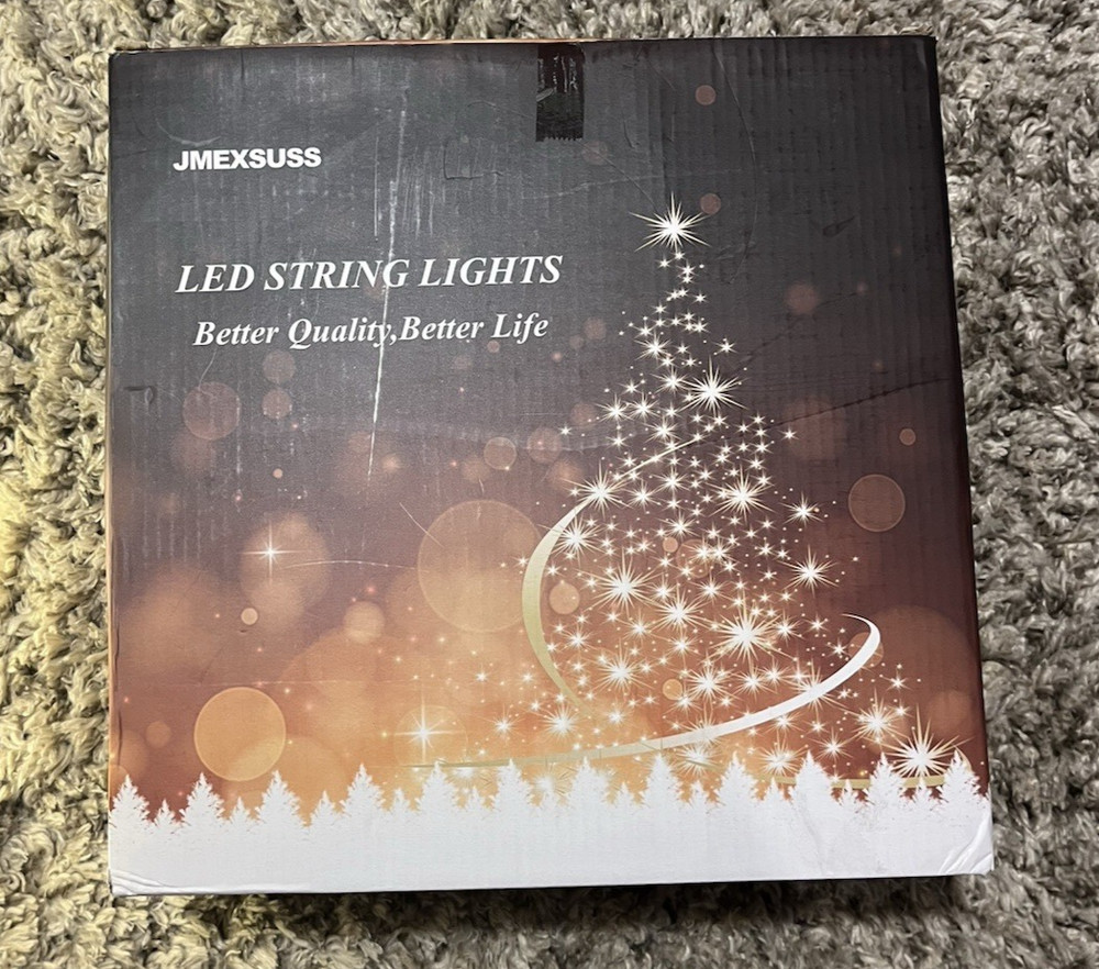 JMEXSUSS LED String Lights 1,000 - Outdoor/Indoor